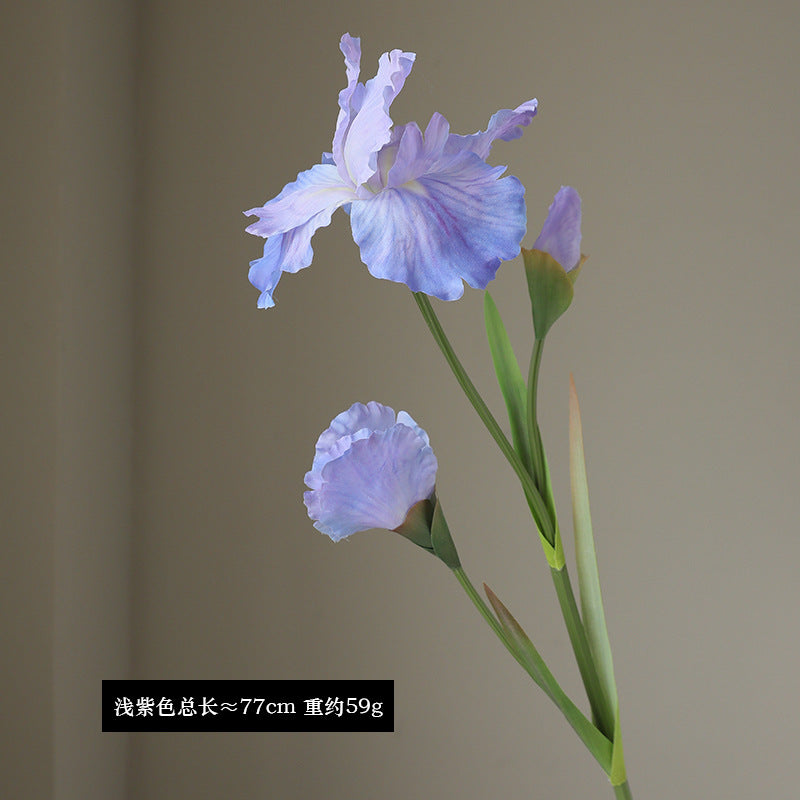 Realistic Artificial Iris Flowers for Weddings and Celebrations - Perfect Home Decor, Bouquet Arrangements, and Photography Props