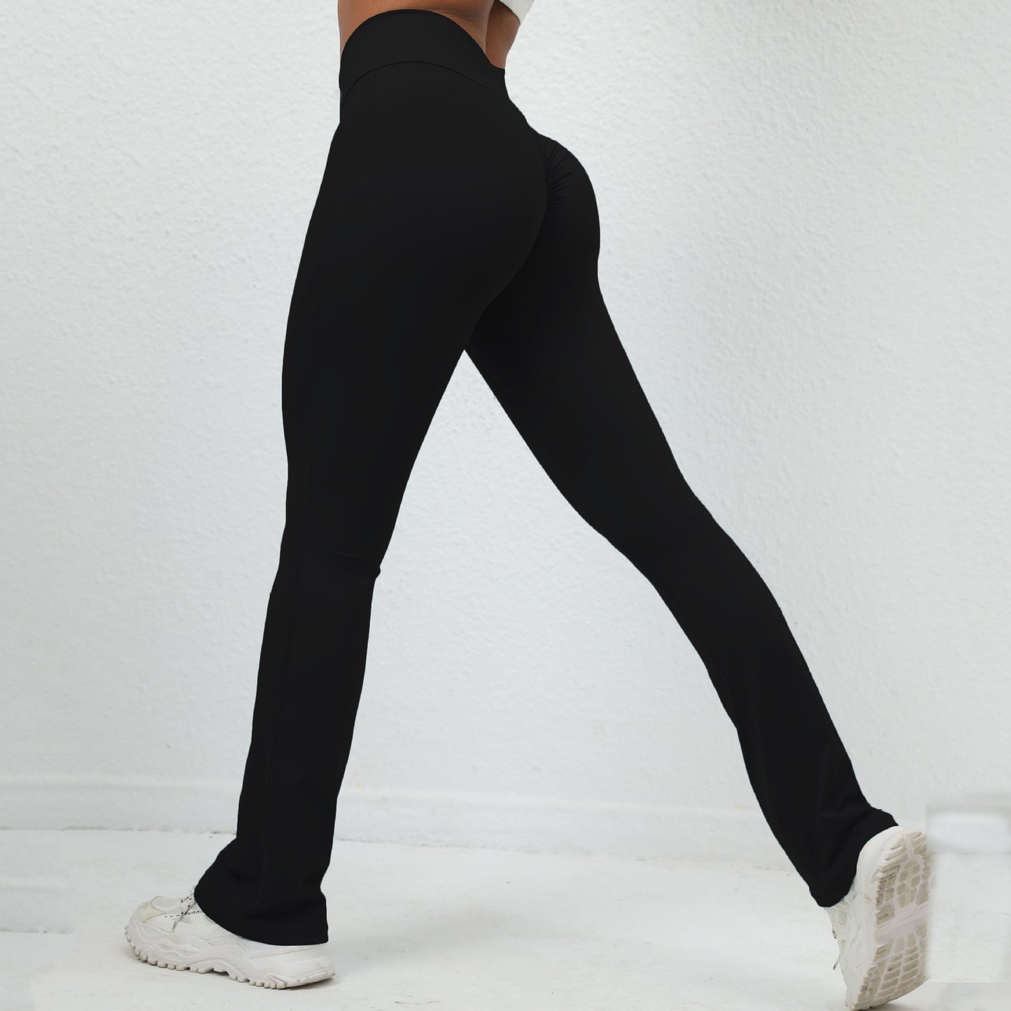 High Stretch Peach Butt Flare Yoga Pants for Women Slimming Comfortable and for Dance Training and Running Workouts