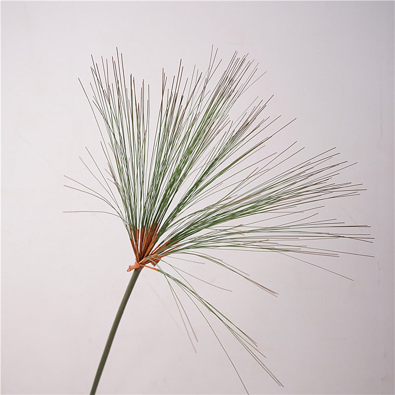 Realistic Green Plant Decoration - Lifelike Papyrus Craft for Home, Wedding, and Photography Props | Perfect for Living Room Décor