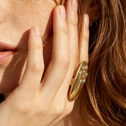 Elegant and Unique Water Drop-Shaped Ring – Minimalist Personality Jewelry for Women, Perfect for Any Occasion