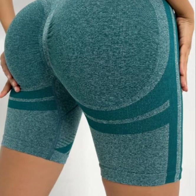 Seamless High Waisted Fitness Leggings for Women Quick Dry Butt Lifting Yoga Shorts for Training Outdoor Activities and Cycling