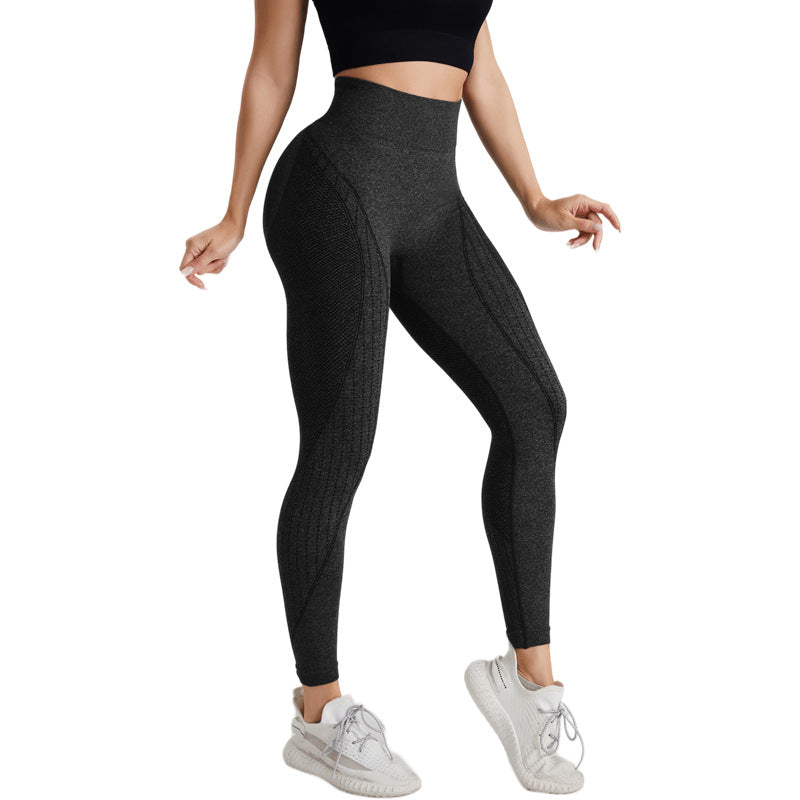 Seamless High Waisted Yoga Pants for Women Butt Lifting Body Hugging Leggings for Workout and Everyday Wear