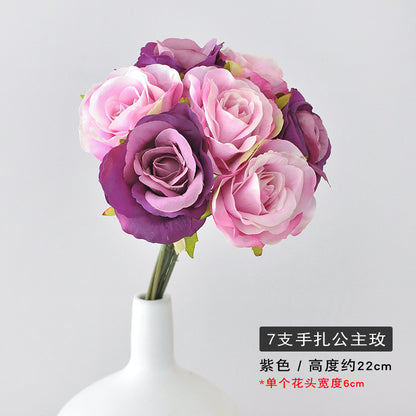 Stunning Artificial Rose Bouquet for Weddings and Home Decor – Soft and Realistic Design Perfect for Brides, Celebrations, and Events