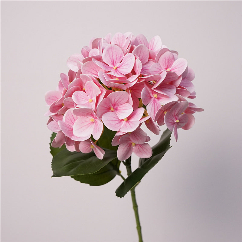 High-Quality Realistic 3D Printed Single Stem Hydrangea Flower - Perfect Home Decor for Table Centerpieces, Weddings, and Events - Soft Furnishings & Display Props