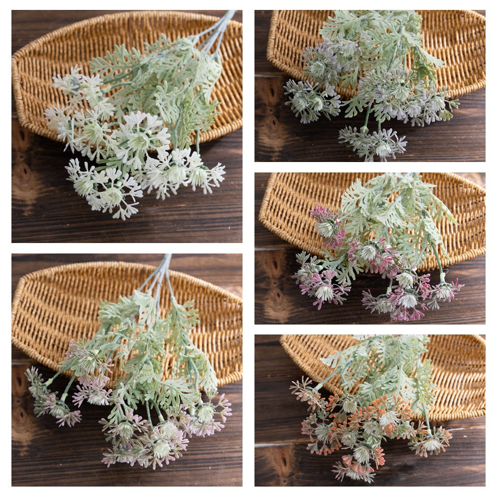 Charming Artificial Wild Daisy Decoration - MW73783 | Lifelike Faux Plant Perfect for Weddings, Home Décor, and Trendy INS Aesthetic