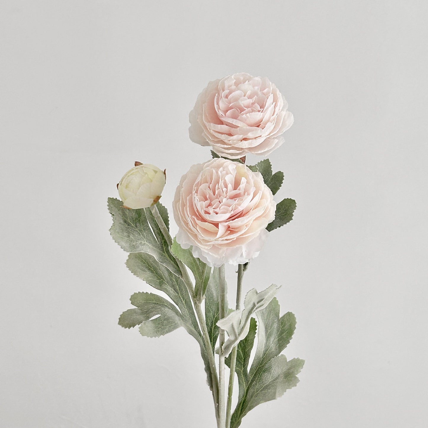 Realistic Faux Peony Flower Arrangement - Nordic Minimalist Home Decor for Living Room & Dining Table Centerpiece