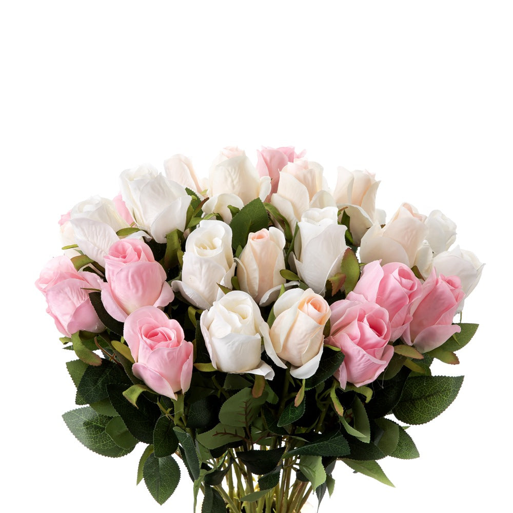 Lifelike Long-Stemmed Artificial Roses for Home Decor - Perfect for Weddings, Bouquets, Aisle Decorations & Wall Accents (Model MW41106)