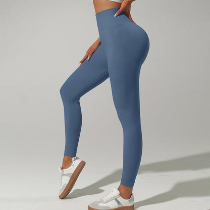 High Waisted Butt Lifting Women's Workout Leggings for Running Peach Bottom Design Available in Multiple Colors for Yoga and Shaping Your Figure