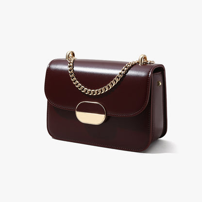 Small Shoulder Bag for Women Envelop Clutch High End Genuine Leather Crossbody Purse with Chic Design for Everyday Use