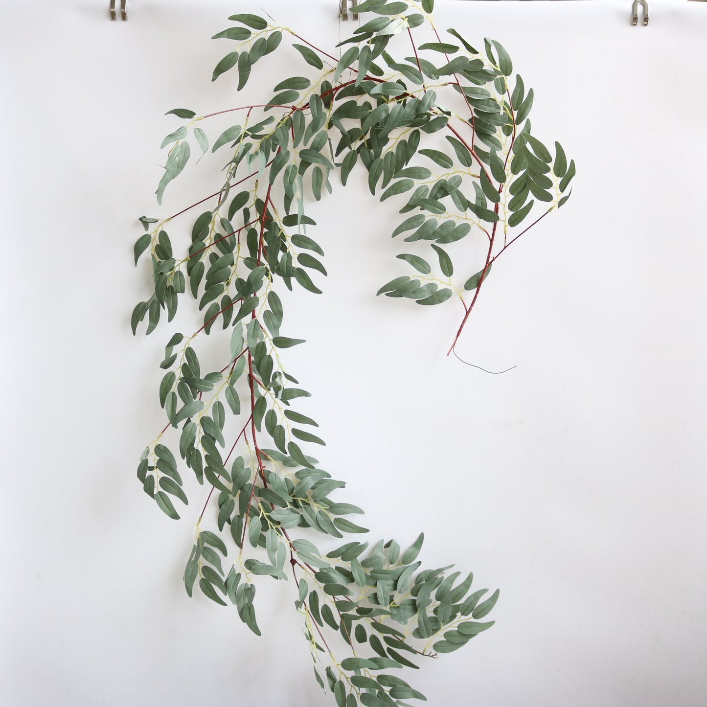 2-Meter Eucalyptus Leaf Vine for Baby's First Birthday Party Decoration and Wedding Decor – Perfect for Forest-Themed Events!