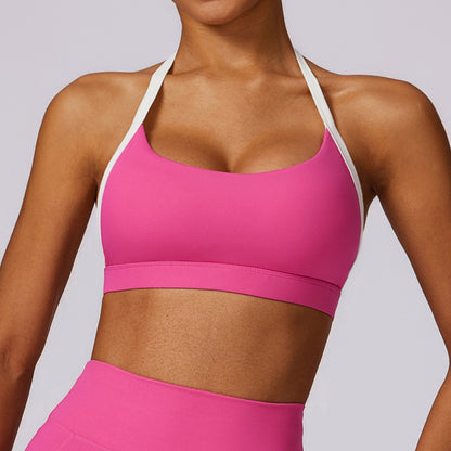 High Performance Sports Bra for Yoga and Running Quick Dry Shock Absorbent Comfortable Fit for Intense Workouts Model 8605