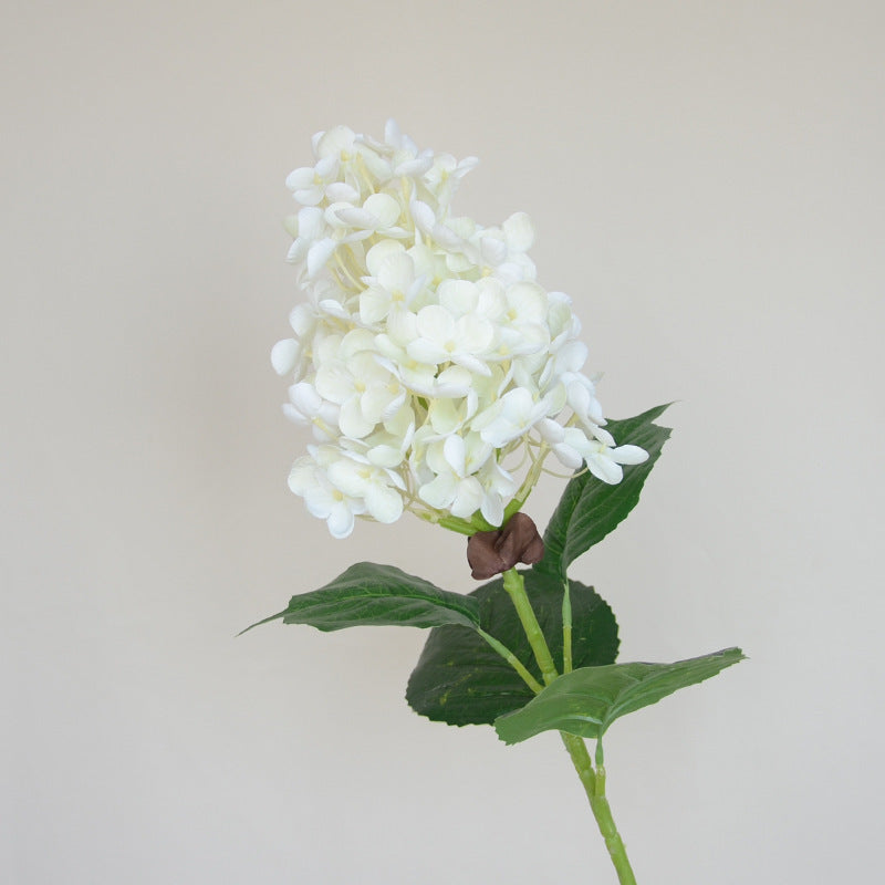 3D Printed Hydrangea Soft Gel Faux Flowers - Moisturizing Realistic Touch for Wedding and Event Decorations