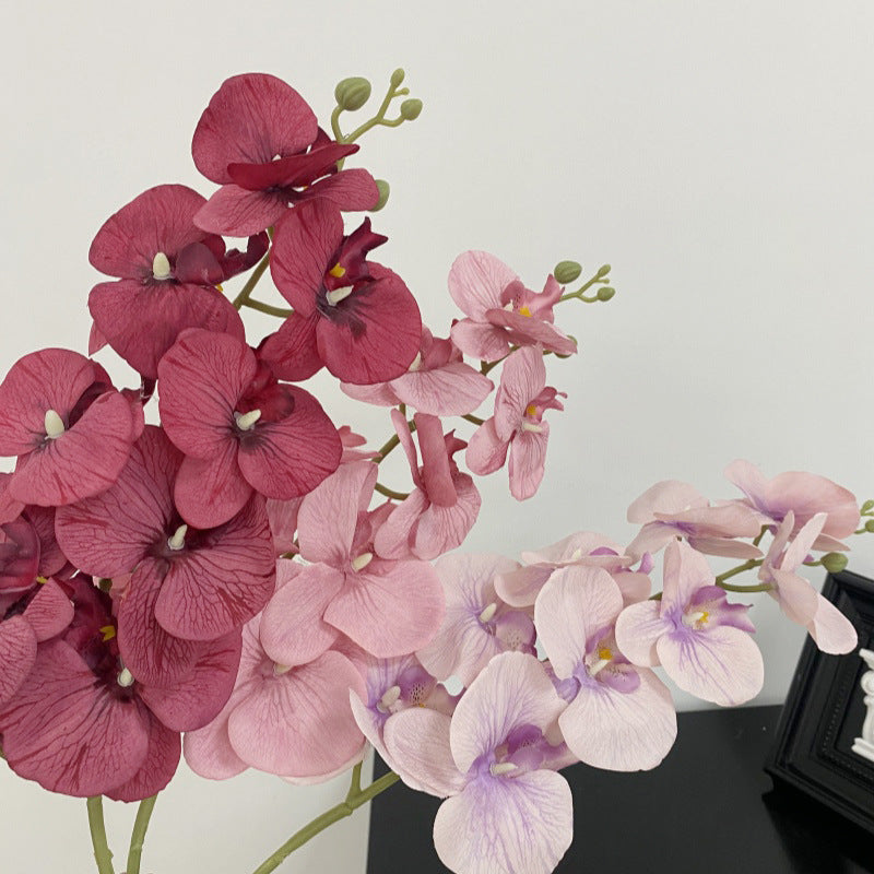 Faux Orchid Silk Flowers for Wedding Decorations – Elegant Table Centerpieces, Floral Arrangements, and Photography Props