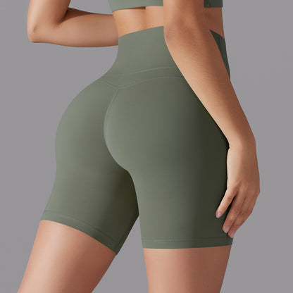 High Waisted Butt Lifting Comfort Shorts No Underwear No Visible Lines for Running Fitness Yoga