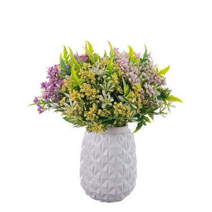 Stunning Artificial Baby's Breath Bouquet - Perfect for Weddings, Events, and Home Decor - Realistic Green Floral Arrangement - MW81113