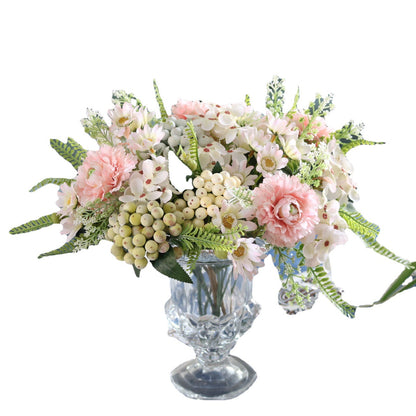 Realistic Artificial Carnations, Daisies, and Hydrangeas - Perfect Props for Photography, Home Decor, and Wedding Celebrations