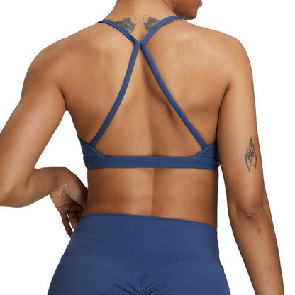 Women s Yoga Top Back Support Tank with Quick Dry Sports Bra for Fitness and Workouts