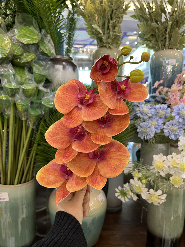 Lifelike Orchid Home Table Decor - Stunning Artificial Flowers for Weddings, Hotel Lobbies, and Photography Props