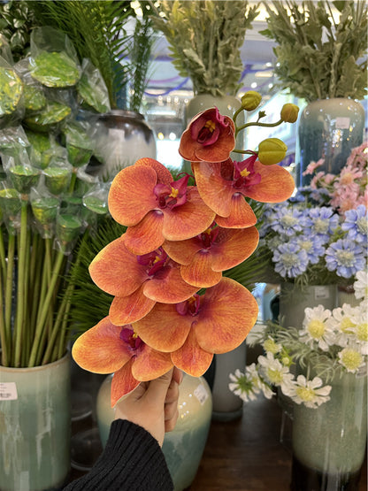 Lifelike Orchid Home Table Decor - Stunning Artificial Flowers for Weddings, Hotel Lobbies, and Photography Props