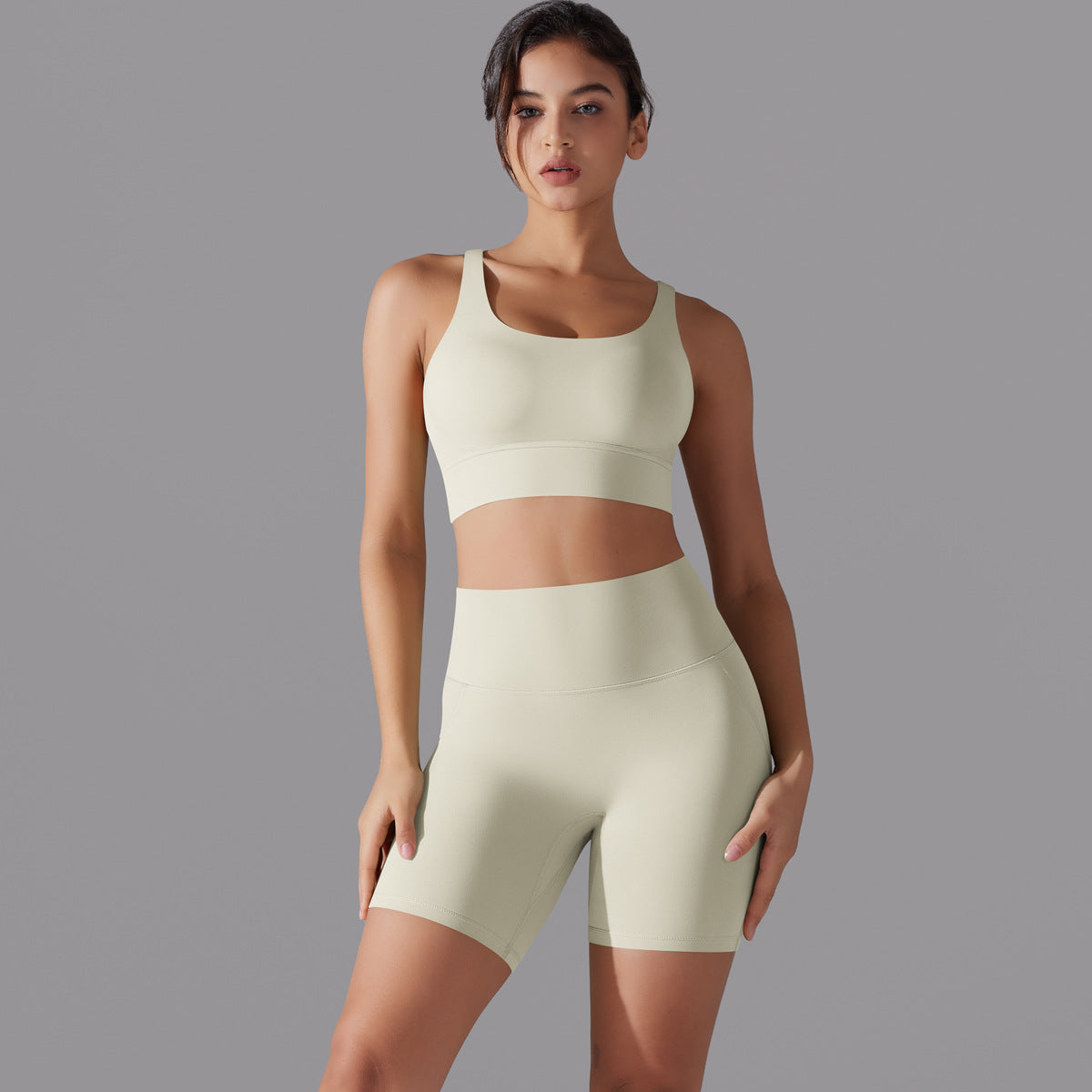 Trending High Waisted Butt Lifting Seamless Shorts No Underwear Needed for Comfort for Running Gym Workouts and Yoga Sets