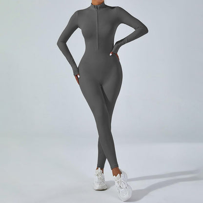 Zipper Long Sleeve Bodysuit Sculpting Shapewear for a Flattering Silhouette for Everyday Wear and Special Occasions