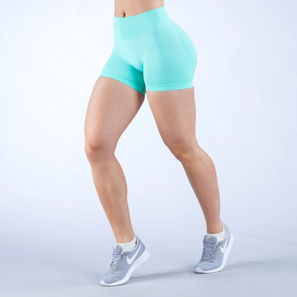 Seamless High Elastic Yoga Shorts for a Lifted Look Quick Dry Peach Butt Enhancing Fitness Leggings for and Style