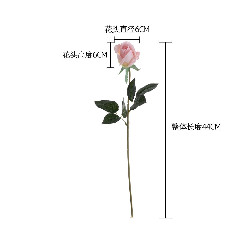 Luxurious Touch Moisturizing Rose Buds - Realistic Artificial Floral Arrangement for Home Decoration, Perfect Handheld Bouquet & Elegant Wall Decor - INSMW60002