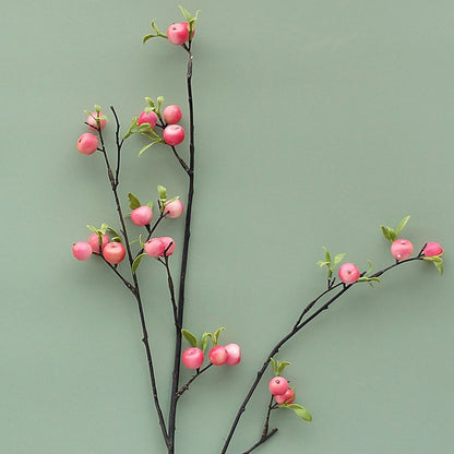 Realistic Mini Apple Branch - Vibrant Faux Apple Stem for Home Decoration, Wedding Centerpieces, and Beautiful Floral Arrangements