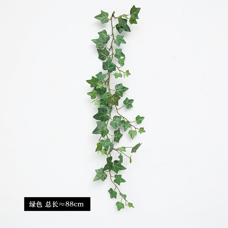 High-Quality 88cm Artificial Sweet Potato Leaf Vine – Perfect Outdoor Wedding Décor, Home Wall Hanging, and Lush Greenery Accent