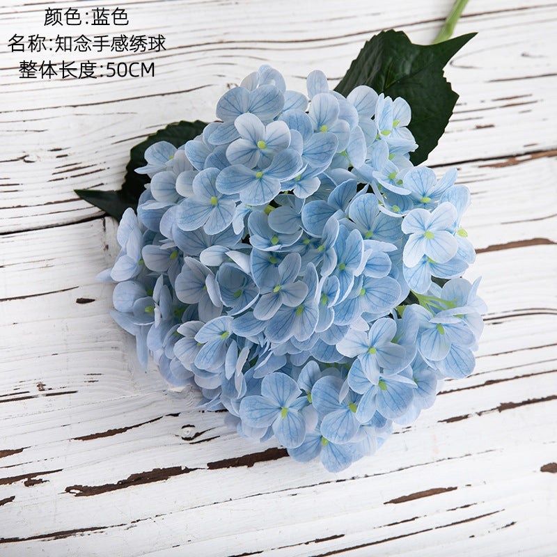 Realistic Hydrangea Floral Arrangement for Home Décor - Perfect for Weddings & Events,  Quality Faux Flowers with a Soft Touch (Model MW96001)