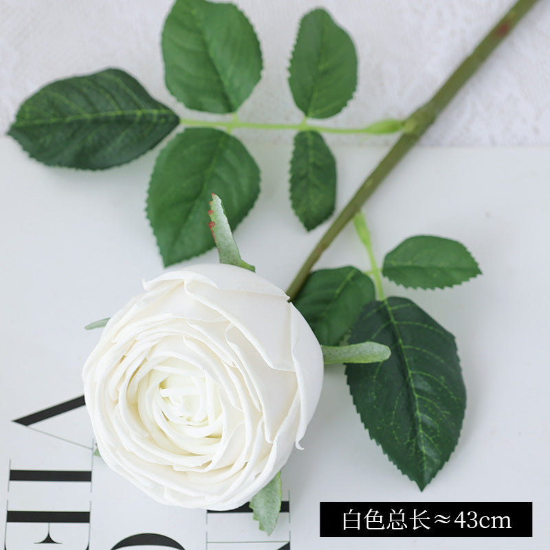 Luxury Lifelike Moisturizing Rose Flower - Stunning Home Decor and Wedding Decoration – Long-lasting Hydrating Tea Rose Replica for Elegant Touch