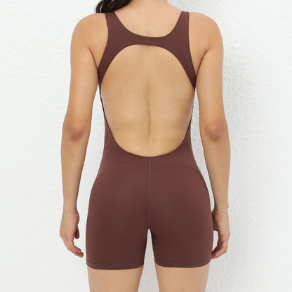 Quick Dry Women's Yoga Bodysuit High Waisted Dance Workout One Piece for Comfort and Lift