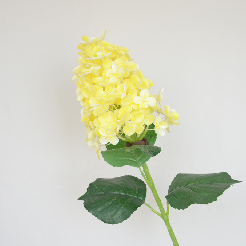 3D Printed Hydrangea Soft Gel Faux Flowers - Moisturizing Realistic Touch for Wedding and Event Decorations