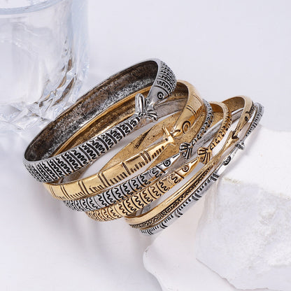 Chic Vintage-Inspired Luxury Multi-Layer Alloy Ocean Animal Fish Bracelets for Women – Unique Fashion Statement Accessory
