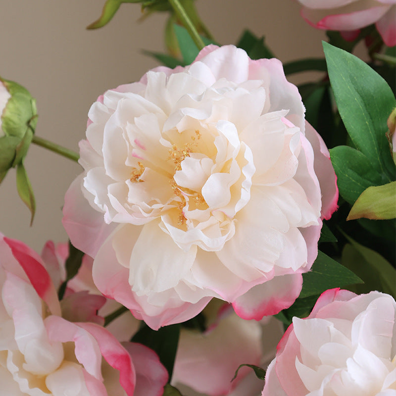 Artificial Peony Flower with Two Heads for Luxurious Home Decor - Perfect for Wedding Arrangements and Floral Displays