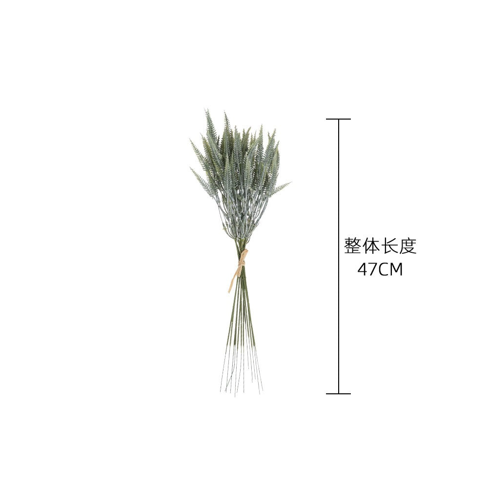 Lifelike Long-Handled Dogtail Grass Faux Floral Arrangement | Perfect Greenery Decor for Weddings & Special Events - YC1074