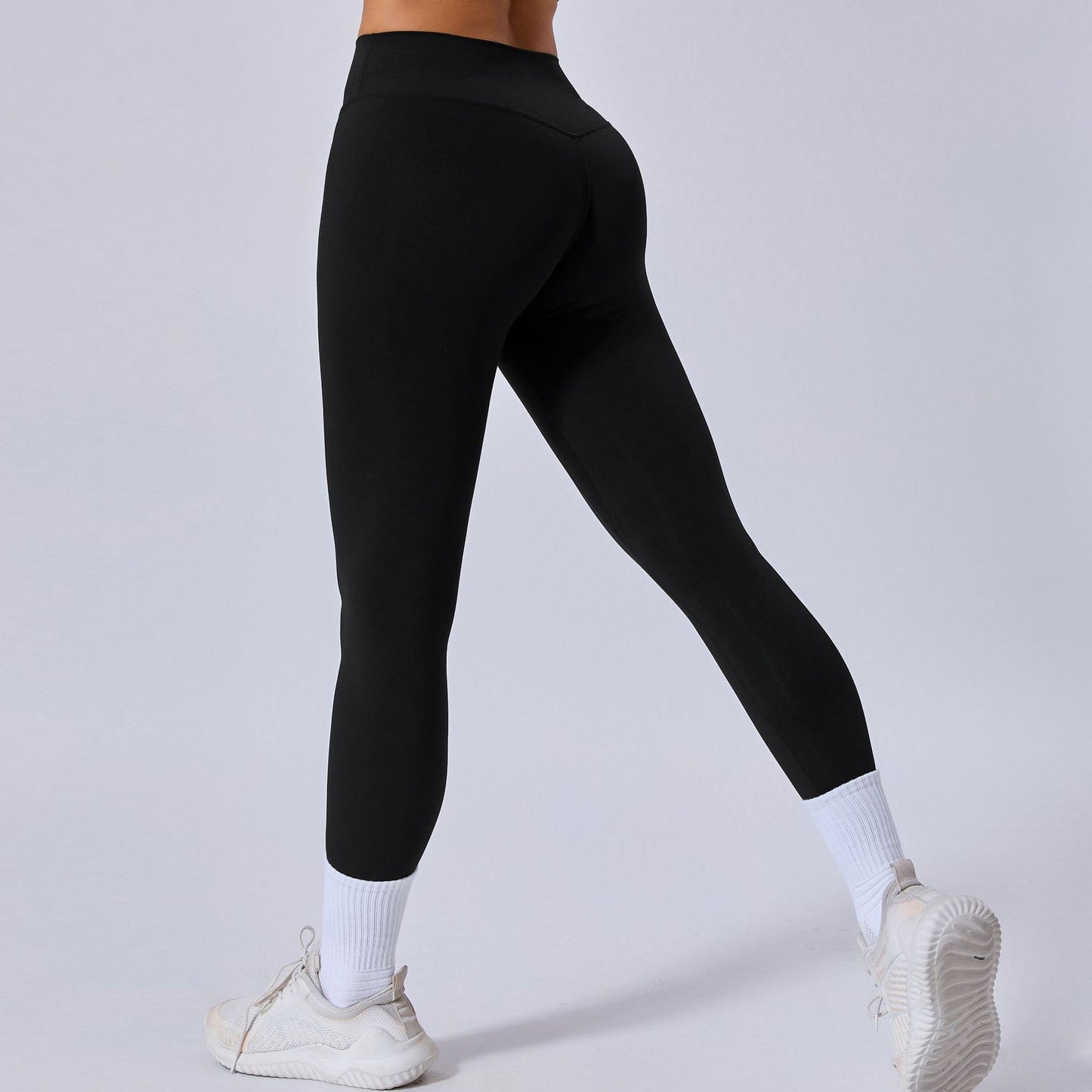 High Waisted Yoga Pants for Women Breathable Quick Dry Workout Leggings with Butt Lift Design for Running and Gym Fitness Style 13760