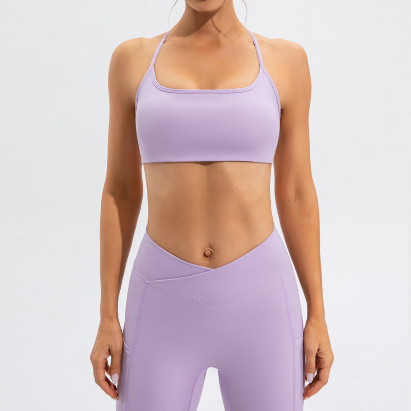 Women's Yoga and Running Activewear Set High Performance Quick Dry Sports Bra and Leggings for Comfort and Flexibility