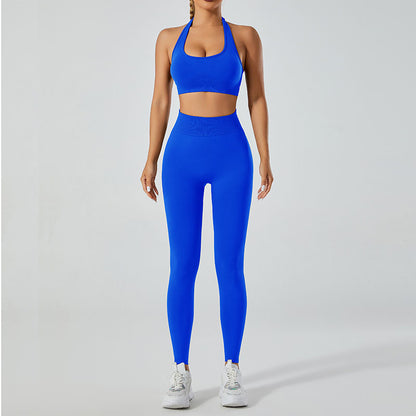 High Performance Quick Dry Sports Bra and Leggings Set for Summer Outdoor Yoga Quality Breathable Comfort Flexibility