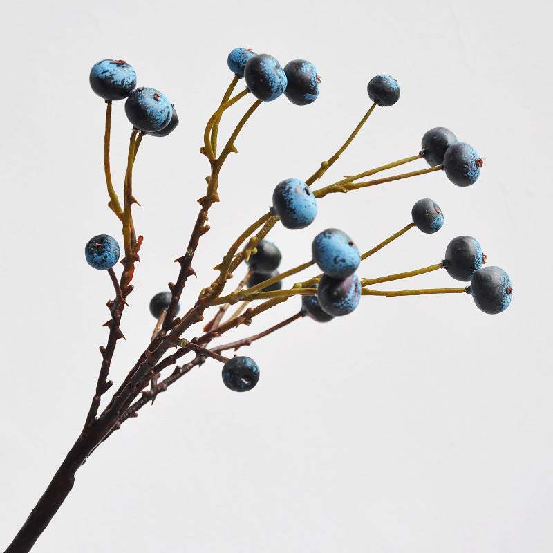 Realistic Rose Hip Decorative Flowers - Faux Berries for Home, Weddings, and Hotels – Beautiful & Lush Greenery for Vibrant Decor