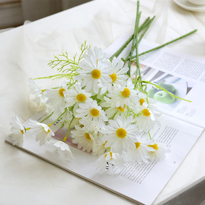 Elegant White-Themed Artificial Hydrangea and Rose Floral Arrangements for Weddings, Event Decorations, Aisle Markers, and Home Decor