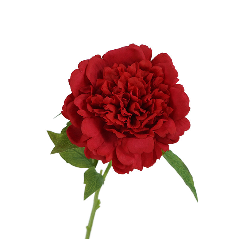 High-Quality Artificial Peony Flowers for Home Décor - Luxurious Touch for European Table Settings & Photography Props