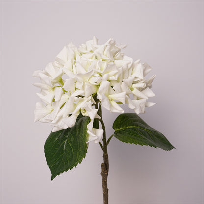 Quality Hydrangea Single Stem Decor - Luxurious, Moisture-Resistant Faux Floral Arrangement for Home Dining Table and Photography Props