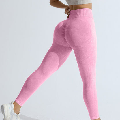 Seamless Spring Peach Butt Yoga Leggings High Waisted Quick Dry Activewear for Comfort and Style