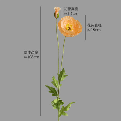 Realistic Double-Peony Artificial Flower for Weddings - Stunning Home Decor and Photography Prop for Indoor Arrangements