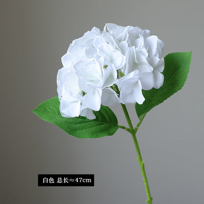 Quality Soft Touch Hydrangea Stem - Elegant Faux Flower for Home Decor, Living Room, and Wedding Decorations