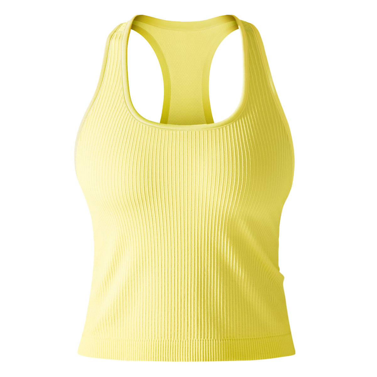 High Performance Seamless Sports Bra and Tank Top Combination for Intense Running Yoga and Gym Workouts with Flexibility and Support