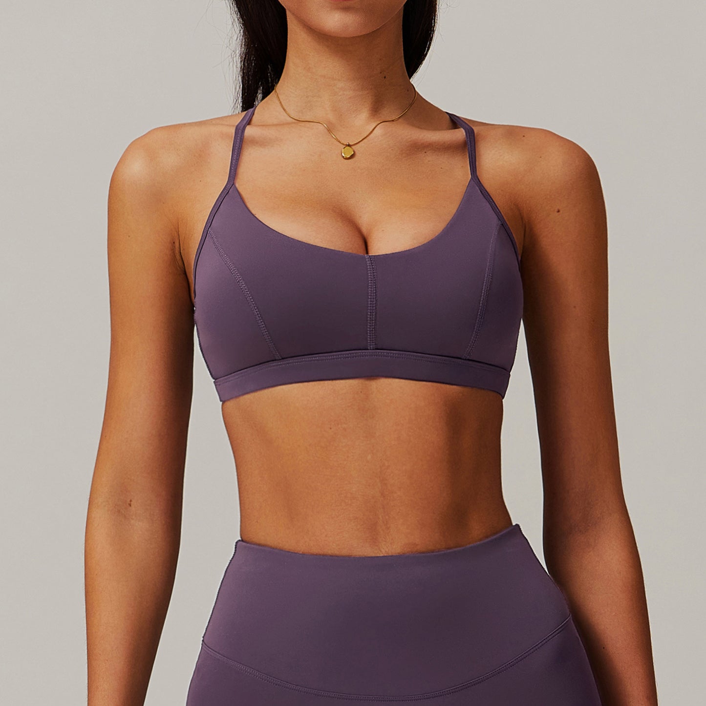 Sports Bra for Women for Gym Yoga and Running Back Design Breathable Fabric and Maximum Support Model 9139