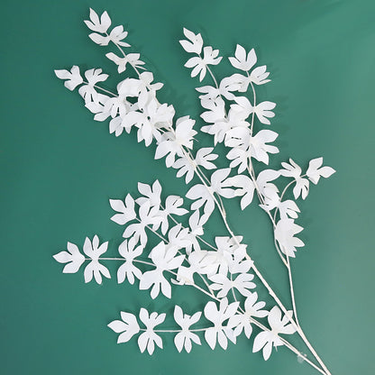 Realistic Artificial Beauty Leaf Wedding Decoration with Hanging Branches and Foliage - Ideal for Photography Props and Floral Arrangements