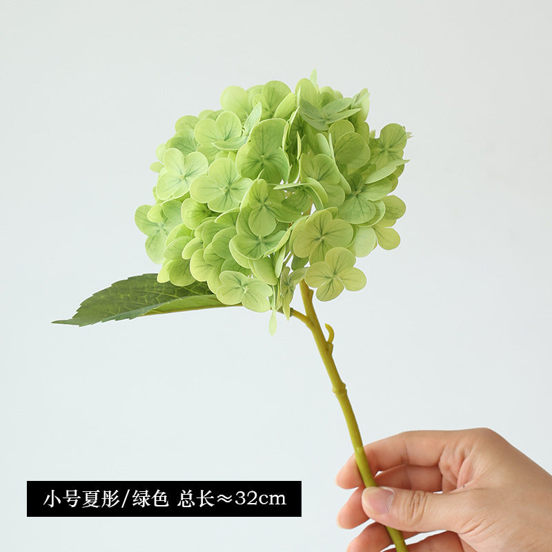 Lifelike 3D Fabric Hydrangea Bouquet – Artificial Floral Decoration for Homes and Hotels, Perfect for Weddings and New Home Decor